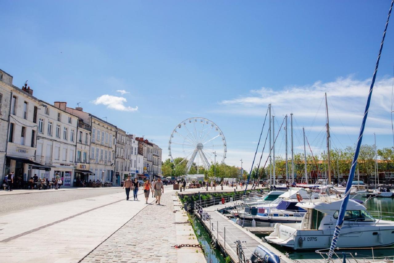 Ferienwohnung L'Oasis Marin Meuble, Lumineux Et Cosy A 1Min A Pied Du Marche Dans L'Hyper Centre De La Rochelle Avec Tv Et Wifi Exterior foto