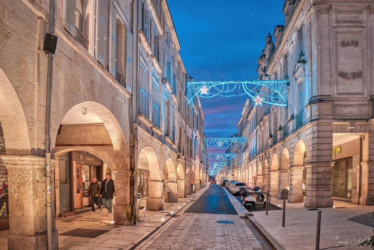 Ferienwohnung L'Oasis Marin Meuble, Lumineux Et Cosy A 1Min A Pied Du Marche Dans L'Hyper Centre De La Rochelle Avec Tv Et Wifi Exterior foto